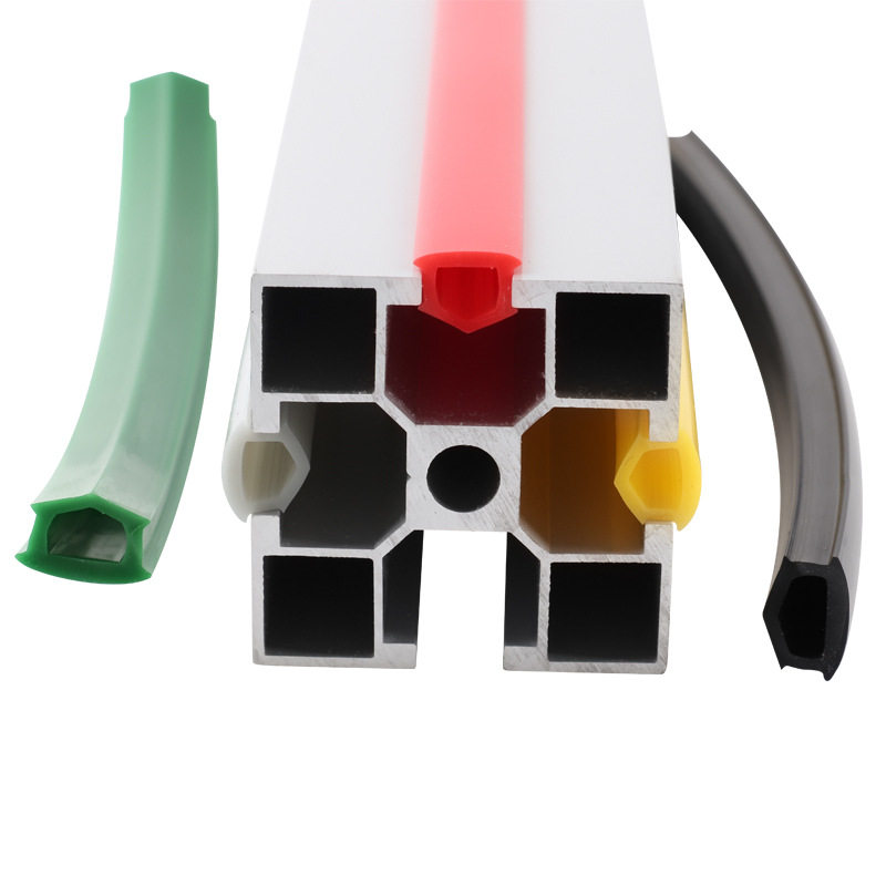 厂家直销   密封条 多种颜色的pvc软胶条