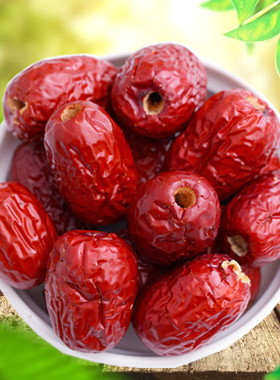 （奶枣专用）新疆无核红枣 特级500g空心枣 去核 若羌灰枣无籽