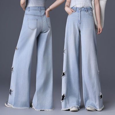薄款洋气女设计感2025宽松阔腿