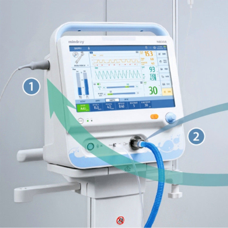 迈瑞婴儿新生儿呼吸机NB350配件管路管道管子鼻塞鼻罩正压发生器