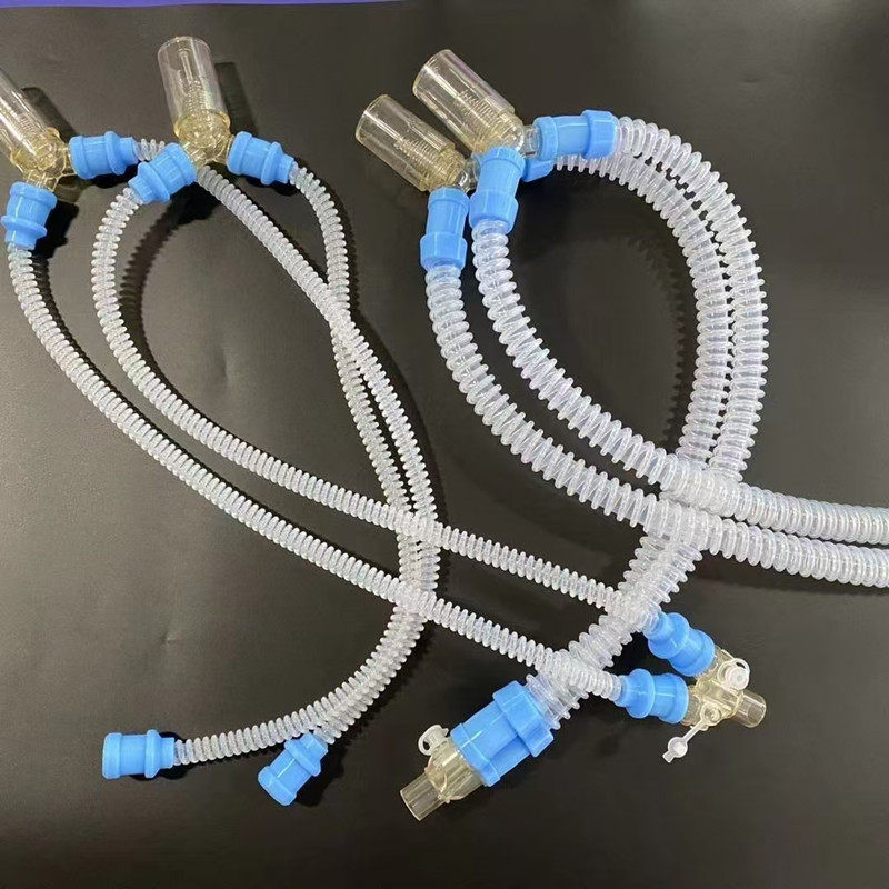 医用有创无创呼吸机通用配件成人儿童硅胶重复式消毒管路管道管子