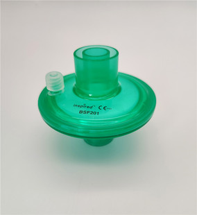 麻醉呼吸机/复苏球囊/咳痰机通用配件高效细菌病毒过滤器 BSF201