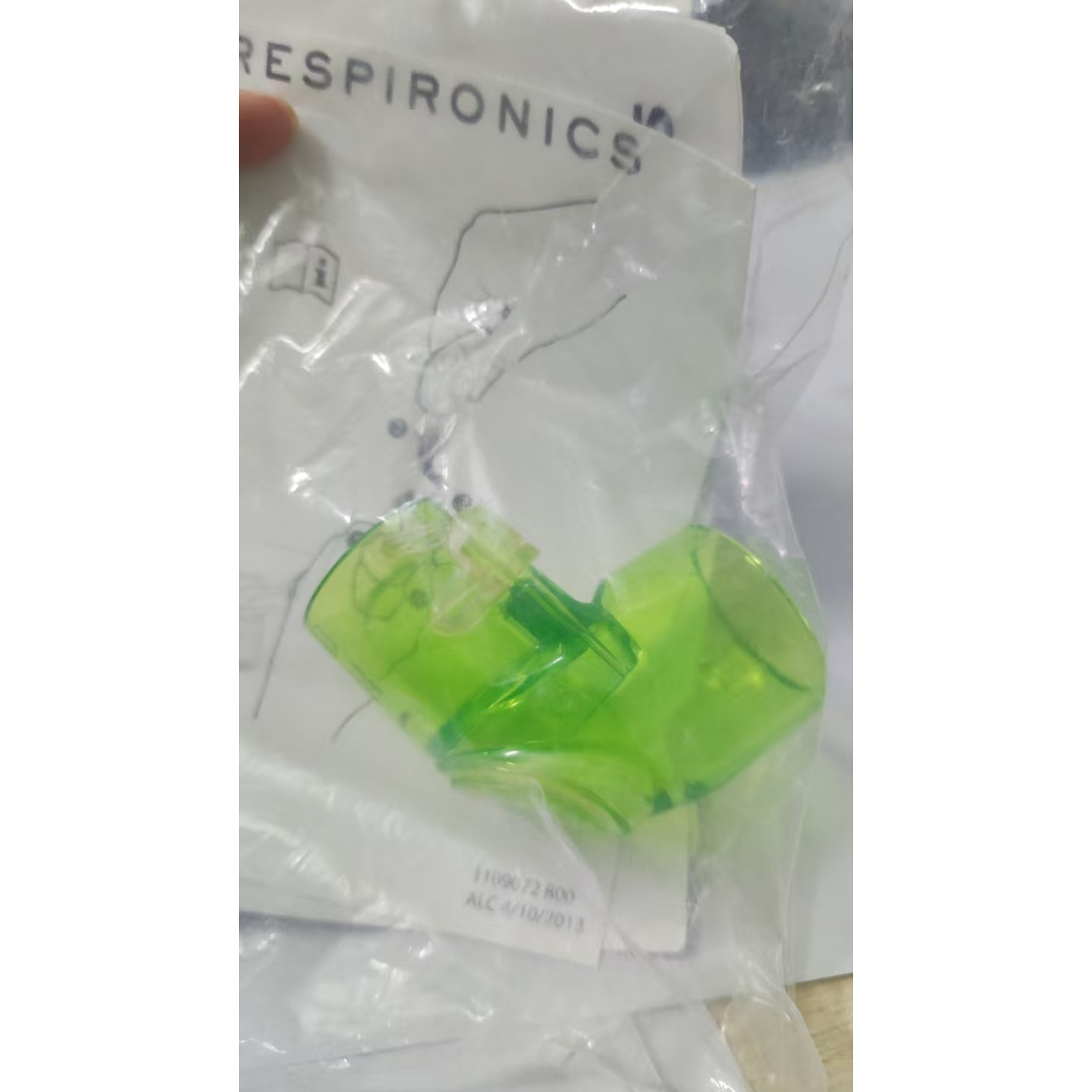 原装飞利浦医用无创呼吸器机V60配件口鼻面罩AF531气管镜弯头接头