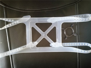 医用简易呼吸器麻醉机面罩配件四头固定硅胶带子头带束缚绑带头套