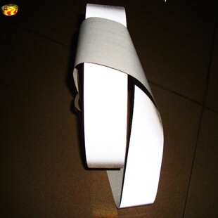 自粘高亮布质反光胶带鞋子雨衣反光条雨伞雨披运动衣高亮反光布条