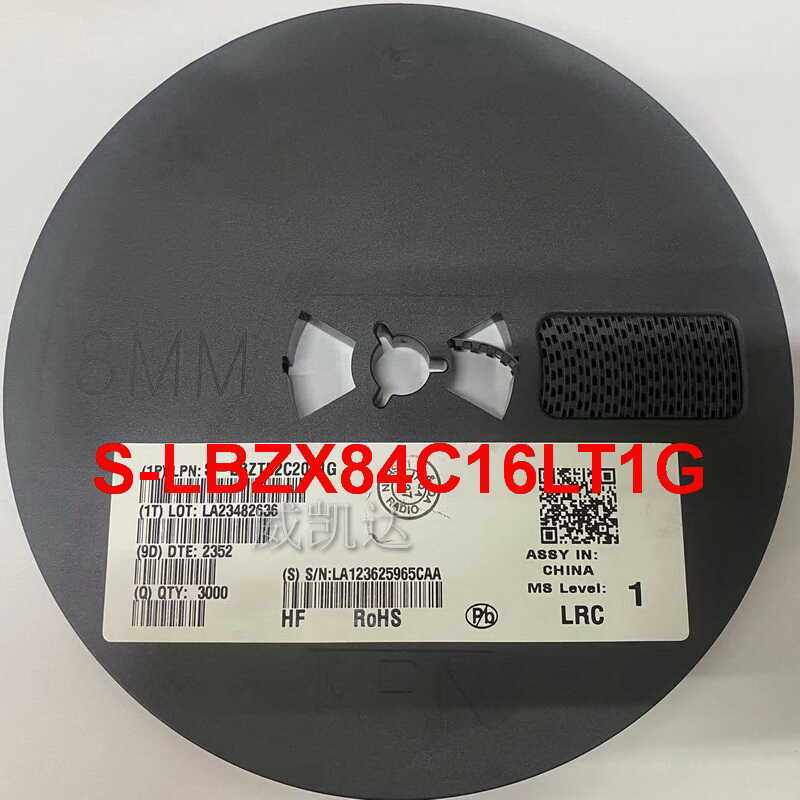 LRC品牌车规三级管 S-LBZX84C16LT1G SOT-23全新原装正品整盘价格