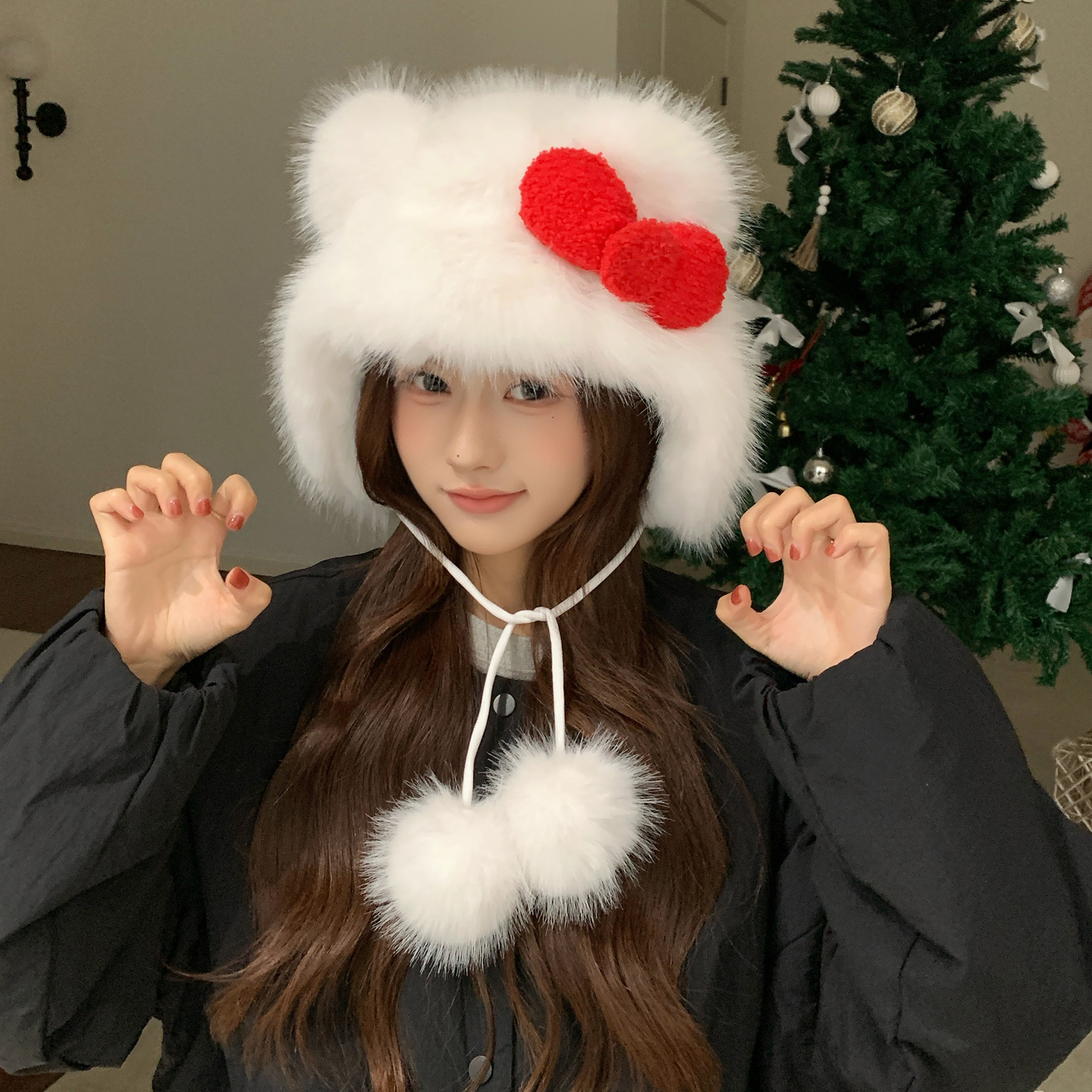 帽子女款2025新款冬季学生高级感