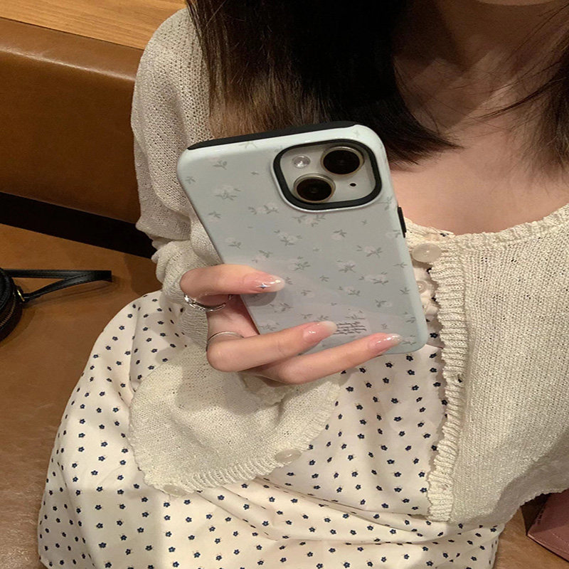 苹果16蓝色不会撞壳适用苹果小众