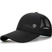 网眼棒球帽男夏季 潮 凉帽遮阳帽防晒鸭舌帽透气户外速干帽韩版