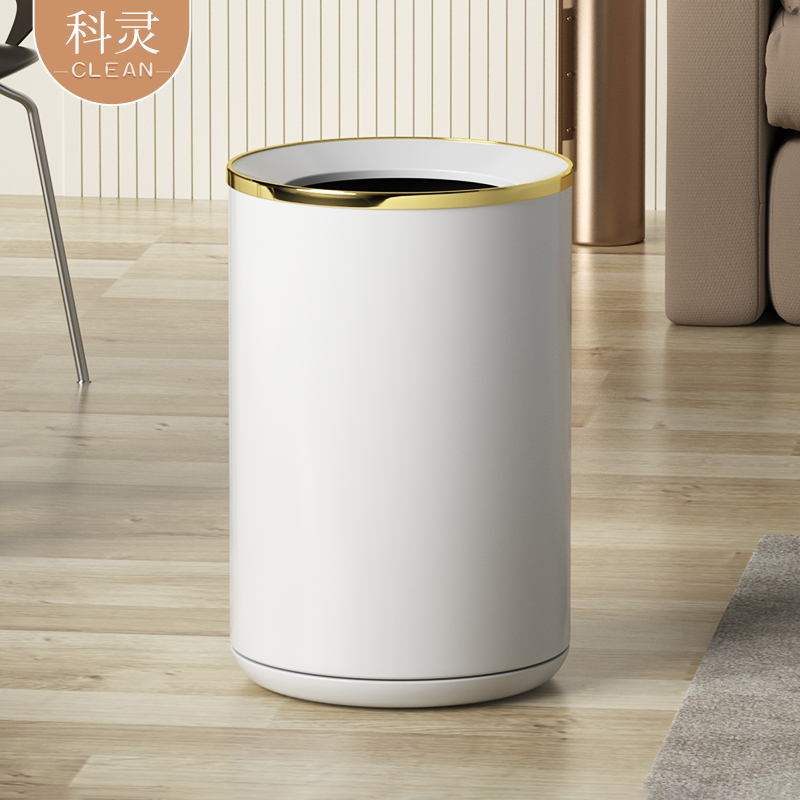 不锈钢轻奢垃圾桶高颜值新款