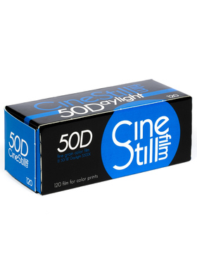 CineStill 50D 120日光彩色负片电影胶卷无碳C41冲洗25年6月1卷