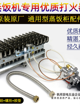 宇王美厨伊德欣蒸饭柜点火器电子打火开关总成调燃气阀烝饭车配件