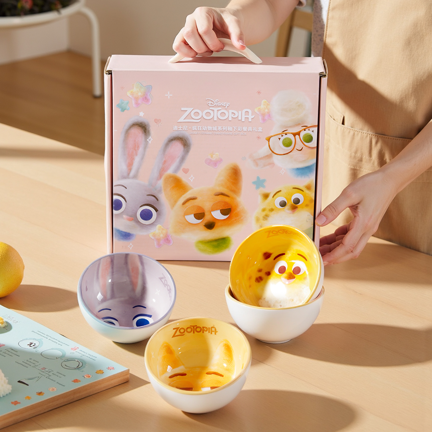 迪士尼疯狂动物城米饭碗2025新款