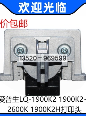 适用 EPSON爱普生LQ1900K2打印头 1900K2H 2180K原装前嘴原装针