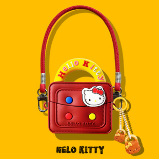 air2 Air3保护套tws3e保护壳vivo蓝牙耳机套tws1 pro可爱kt猫tws3pro耳机盒tw4硅胶KT猫手提包tws2e TWS IQOO