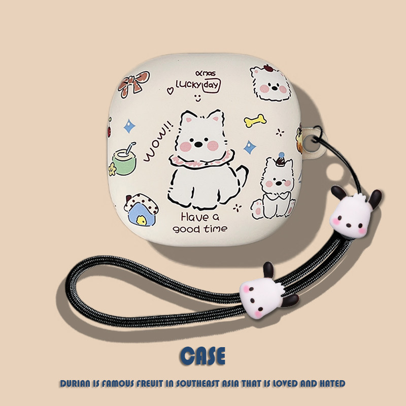 适用索尼音扣LinkBuds Clip保护套Sony新款linkbudsclip耳夹蓝牙耳机保护壳WF-LC900防摔软壳耳机套可爱卡通