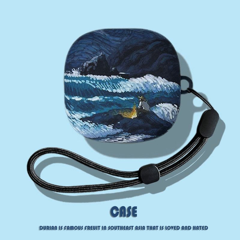适用索尼音扣LinkBuds Clip保护套Sony新款linkbudsclip耳夹蓝牙耳机保护壳WF-LC900防摔软壳耳机套可爱卡通