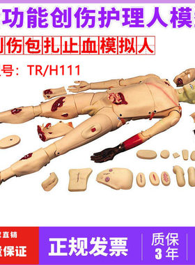 创伤止血包扎伤口模拟人假人医用
