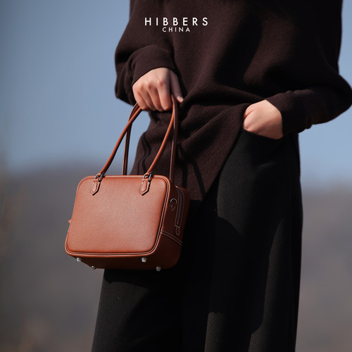 HIBBERS西班牙CB牛皮小方包