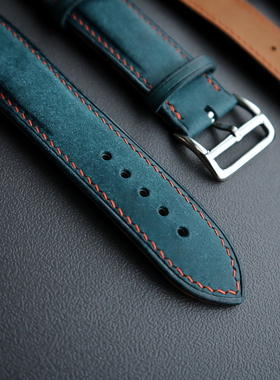 hibbers原创设计苹果手表Apple Watch 手工牛皮表带 适配其他手表