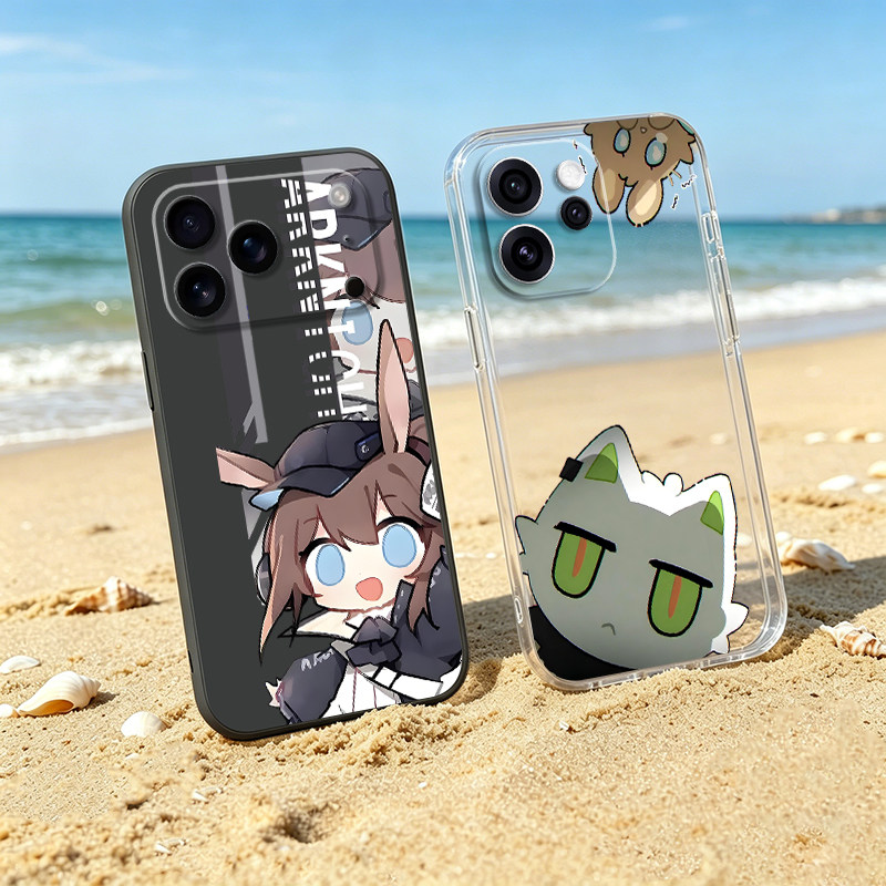 阿米娅适用iPhone 17 Pro凯尔希苹果17/16 Pro Max趣萌iQOO15/Z11定制红米Turbo5Max小米17 vivoX300手机壳套