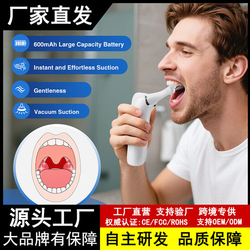 110v220v新款跨境新款三档电动调节带消毒仓结石冲洗器 口腔扁桃
