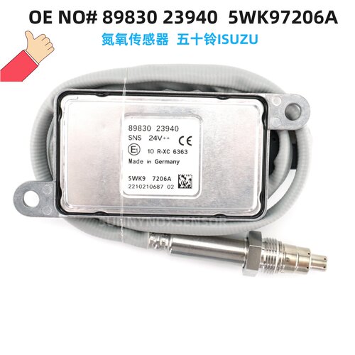 89830 23940 5WK97206A适用于lSUZU五十铃氮氧传感器 Nox Sensor