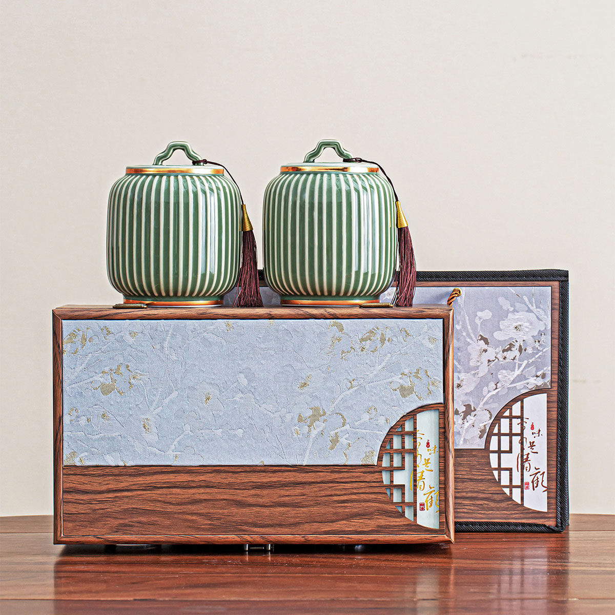 高档茶叶包装礼盒空盒子半斤陶瓷茶叶罐储存罐通用红茶绿茶礼品盒,餐饮具,茶叶罐,淘宝优惠券,粉丝福利购,淘宝优惠卷