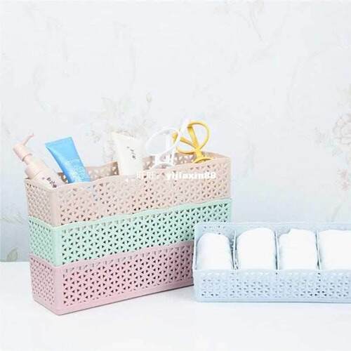 drawer organizer 5 Cells Plastic Organizer Storage Bo