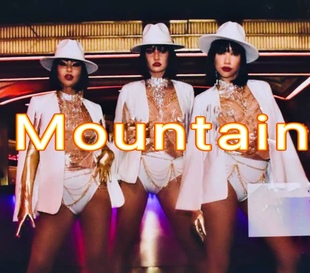 定制舞美设计颗粒披风系列大气性感gogo酒吧舞台复古百老汇演出服