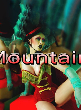 酒吧性感颗粒派对演出服女流苏盘扣皇家护卫气氛partygirl