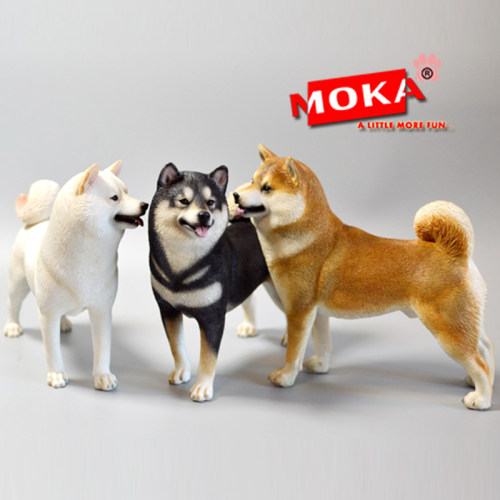 JXK柴犬招财狗动物星球模型手办