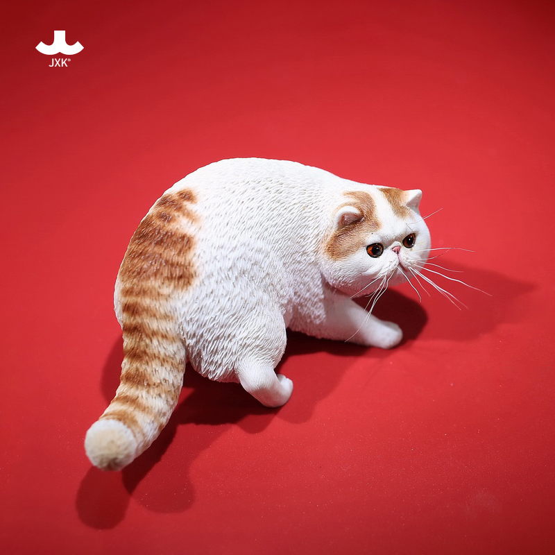 [JXK官方店]仿真异国短毛猫模型