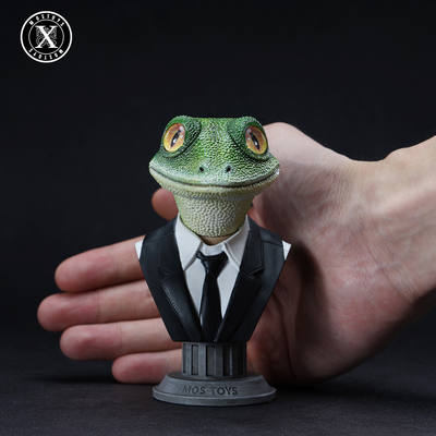 【JXK官方店】守宫头雕模型手办