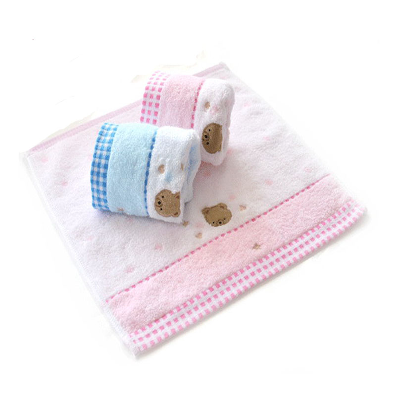 A类 金号纯棉方巾柔软吸水小方巾纯棉洗脸儿童成人手帕纯棉方巾