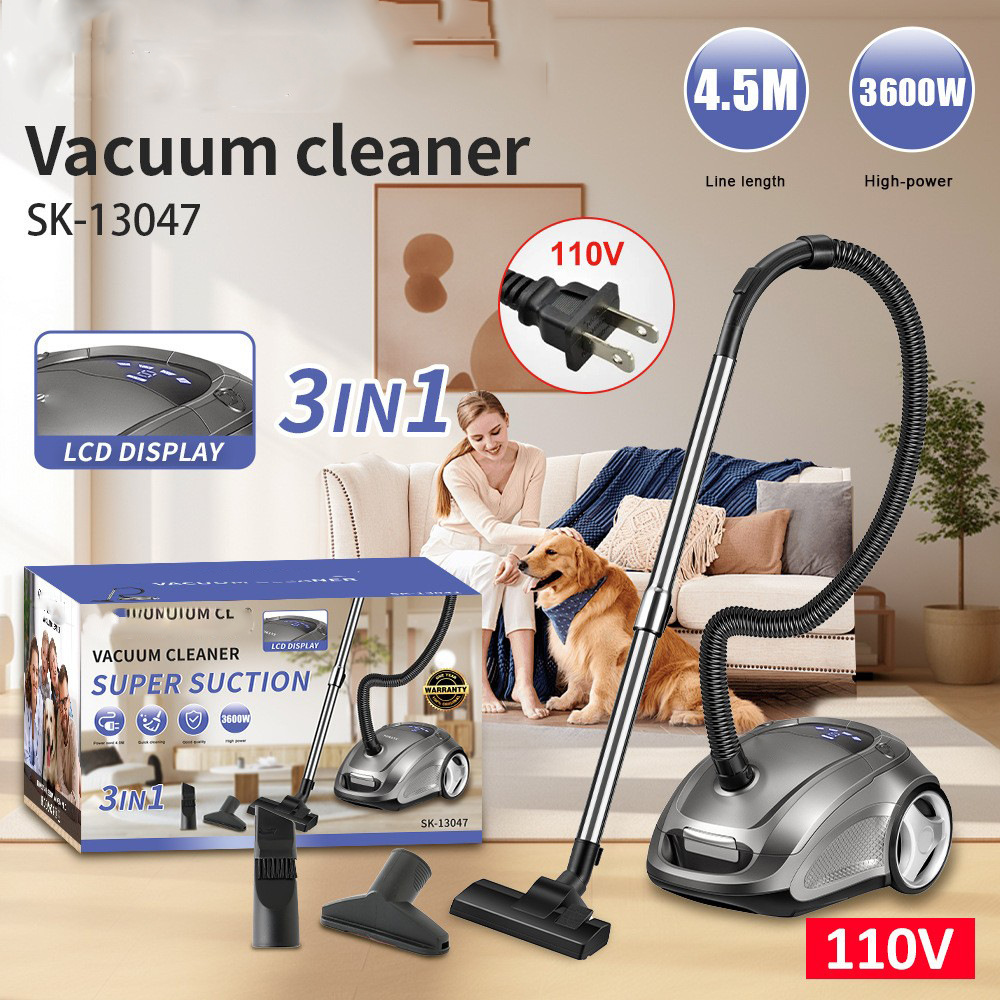 110v美规吸尘器家用3600w大功率除尘清洁器vacuum cleaner