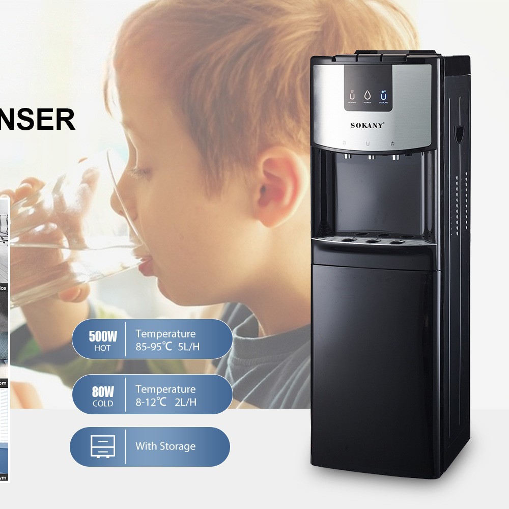 跨境直饮机家用办公饮水机立式冷热型water dispenser