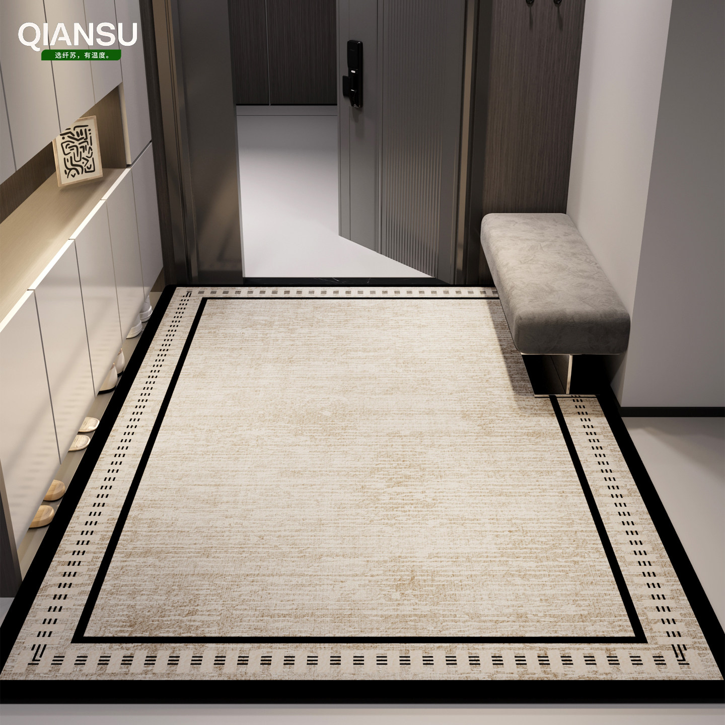 入户门地垫新款2026高级门口地毯客厅门垫门垫免洗防滑可裁剪大门,居家布艺,入户地垫,淘宝优惠券,粉丝福利购,淘宝优惠卷