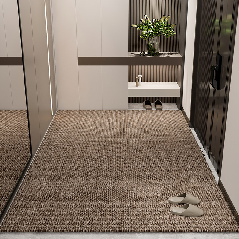 入户门地垫家用门口脚垫地毯仿剑麻高级感门垫可裁剪pvc免洗耐脏,居家布艺,入户地垫,淘宝优惠券,粉丝福利购,淘宝优惠卷