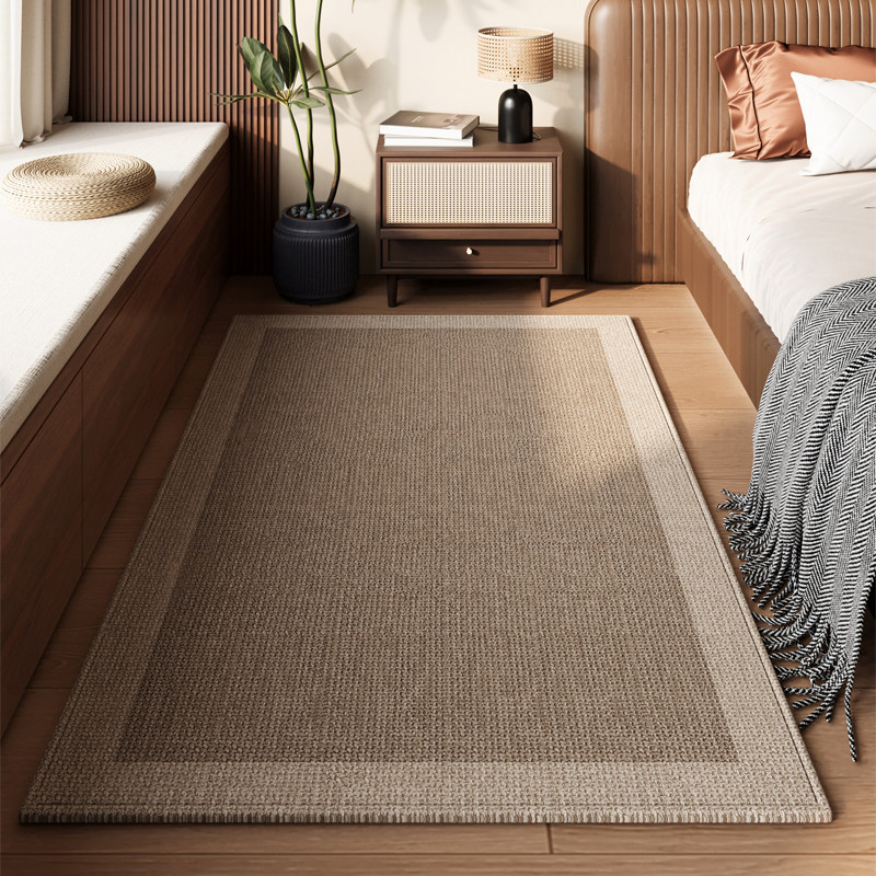 中古卧室地毯床边地垫新款复古脚垫床尾垫子长条床头高级书房沙发,居家布艺,床边毯,淘宝优惠券,粉丝福利购,淘宝优惠卷