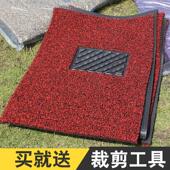 可裁剪汽车脚垫单个主驾驶丝圈地垫通用货车正驾pvc拉丝后排地垫