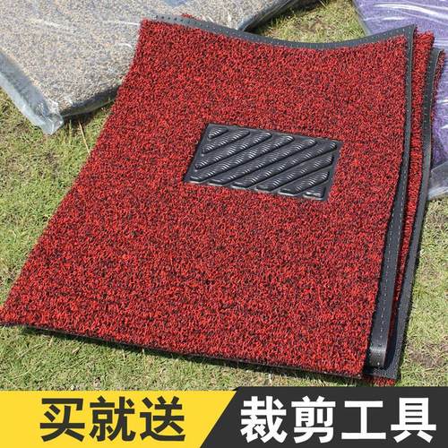 可裁剪汽车脚垫单个主驾驶丝圈地垫通用货车正驾pvc拉丝后排地垫