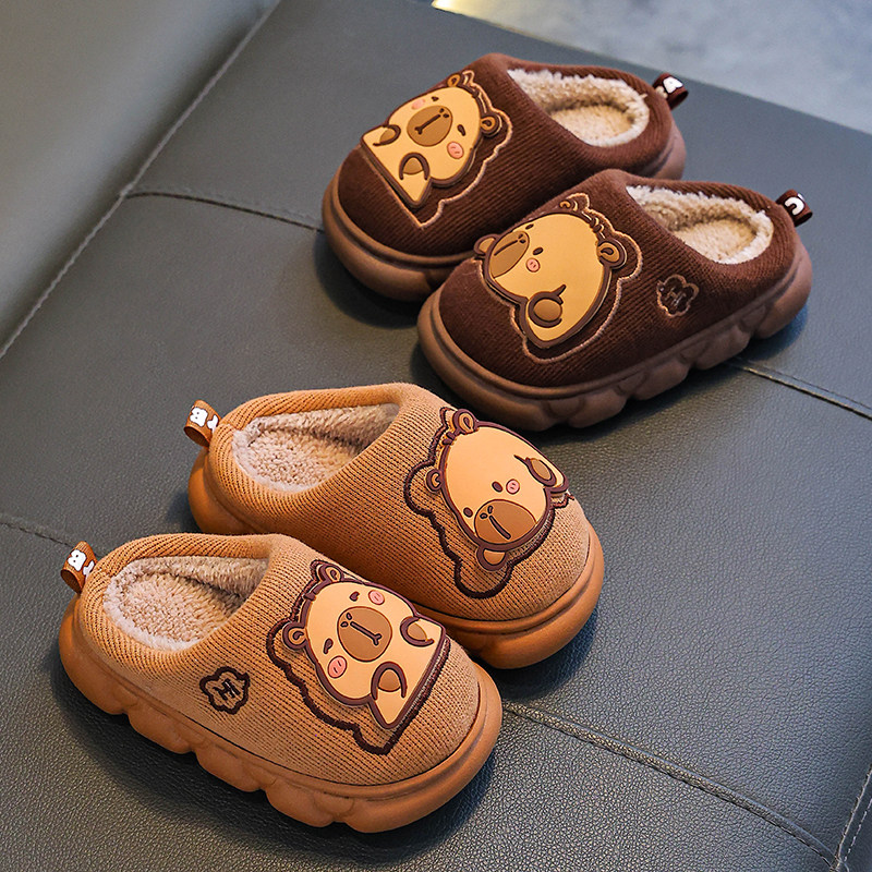 卡皮巴拉儿童棉拖鞋男童冬季卡通可爱防滑室内亲子女宝宝拖鞋2025,童鞋/婴儿鞋/亲子鞋,儿童棉拖鞋,淘宝优惠券,粉丝福利购,淘宝优惠卷