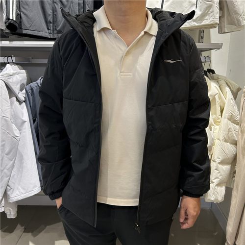鸿星尔克羽绒服男2025冬季新款综