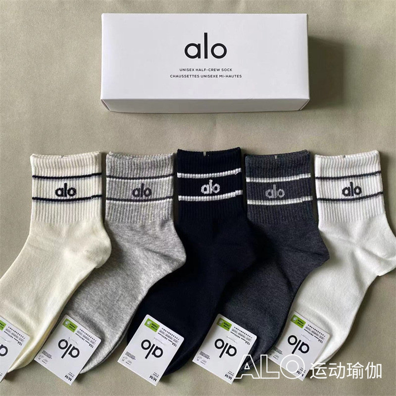 美国潮牌礼盒袜子短筒休闲运动袜四季男女袜棉袜透气舒适瑜伽中筒