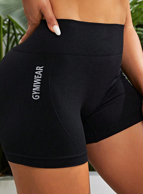 Women Biker Shorts Yoga Shorts High Waist Workout Shorts
