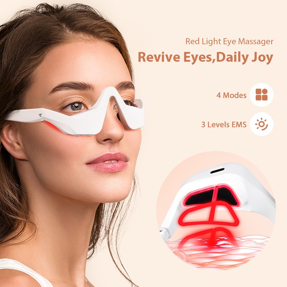Microcurren Eye Red Light Therapy Device  for Dark Circles