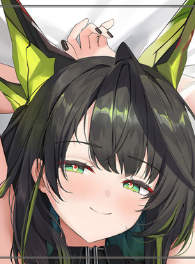 明日方舟-Mon3tr二次元长条游戏动漫宅男等身靠枕抱枕2WAY