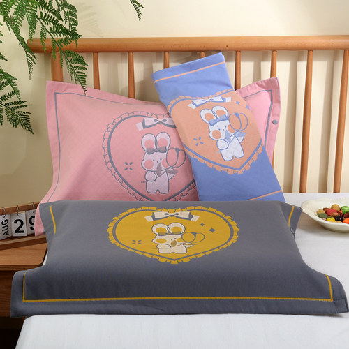 枕套纯棉中号纯棉乳胶枕芯内胆套