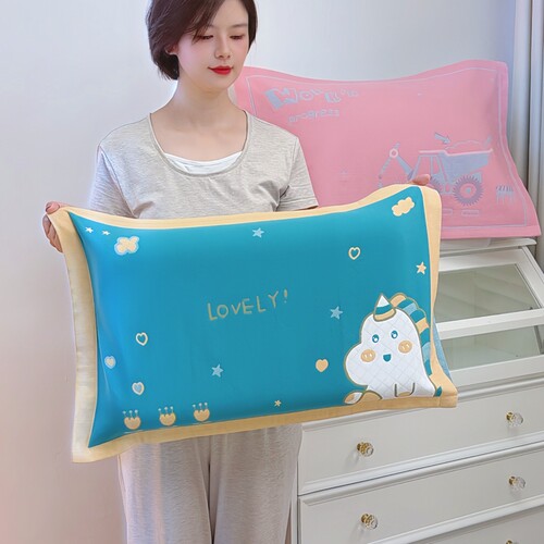 纯棉六层纱布枕套一只装40x60cm